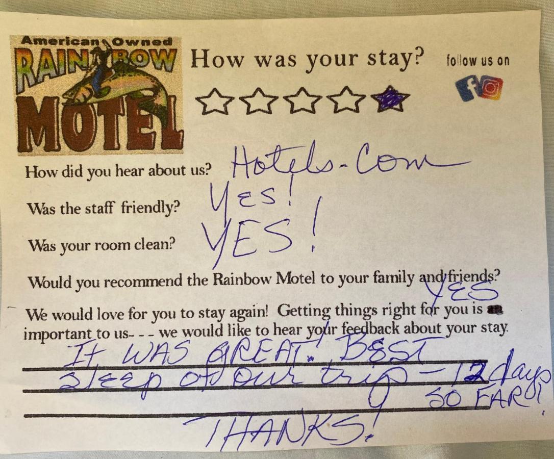 Rainbow Motel 서모플리스 외부 사진